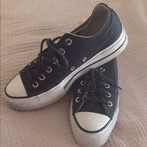 Classic Black Low-Top Sneakers